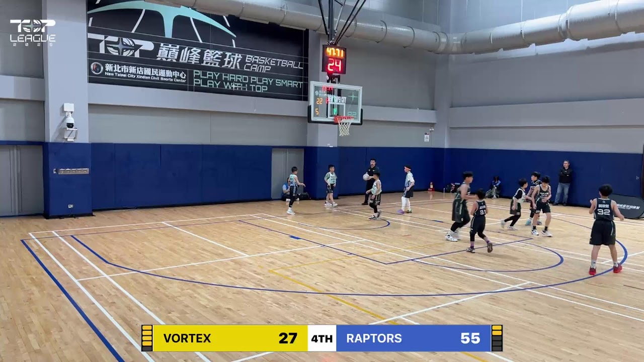 【TOP LEAGUE GAME】2025 09-01｜0124｜1530｜新店運動中心｜ VORTEX vs RAPTORS