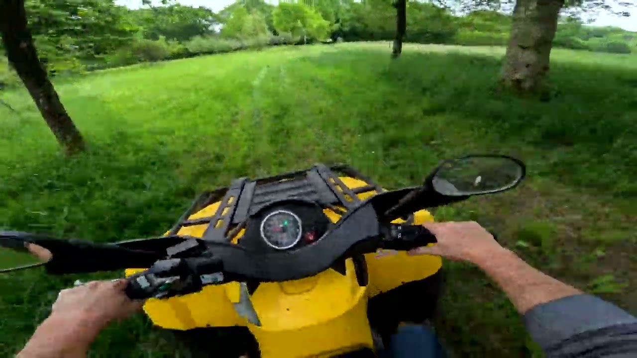CAN-AM Outlander 800 XT - du fun &agrave; la maison