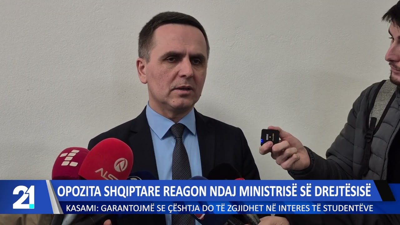 Opozita shqiptare reagon ndaj Ministrisë së Drejtësisë!