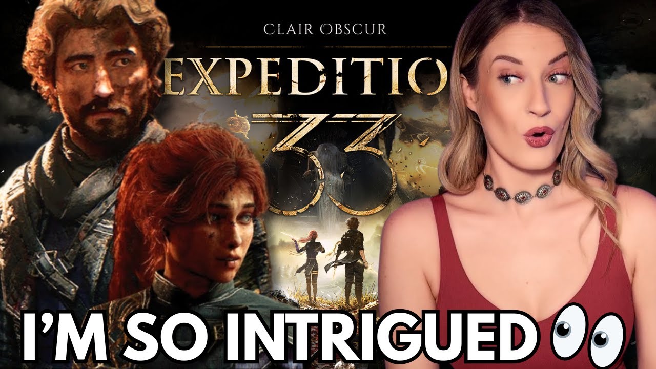 POSSIBLE GOTY??? | Clair Obscur Expedition 33 Trailer Reaction | basicwitgirl