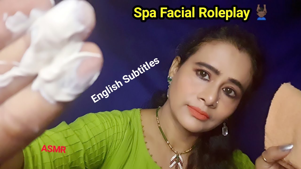 ASMR Relaxing Facial Treatment 💆&zwj;♀️ Soft Sounds & Skincare | Dearly ASMR |asmr personal attention