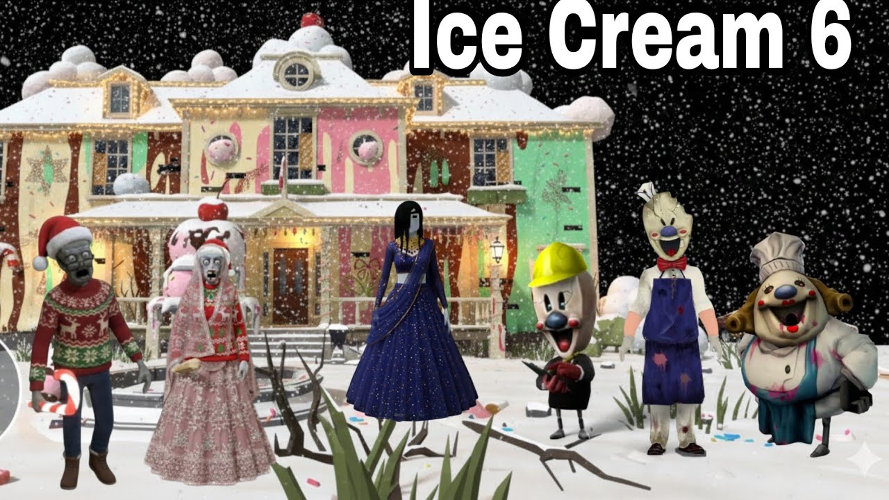 Mad Granny | Ice Cream 6 Full Gameplay | #RadhaGaming 