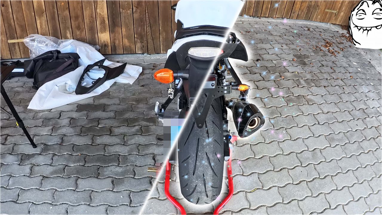 Warum du JETZT auf einen kurzen Kennzeichenhalter und LED-Blinker umsteigen solltest!