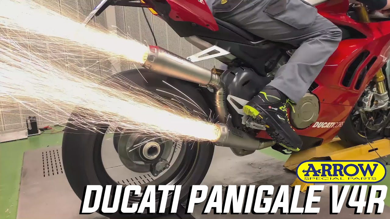 Sneak Peek! Ducati Panigale V4R ft. Arrow Exhaust Special System