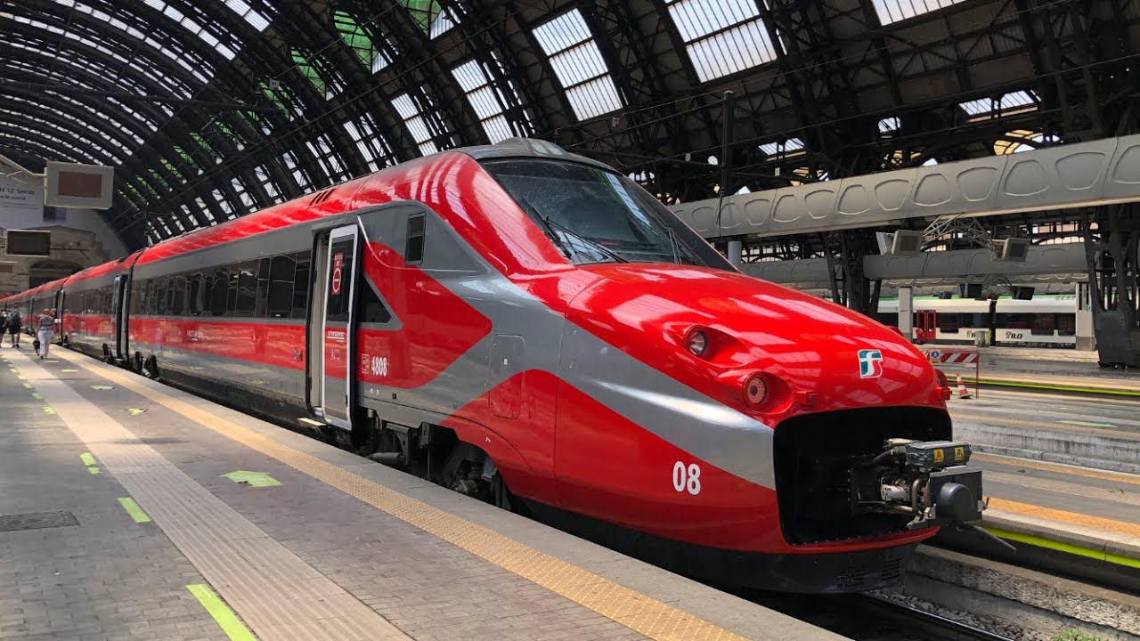 IL PRIMISSIMO ETR700 (EX FYRA) FRECCIAROSSA A MILANO CENTRALE!