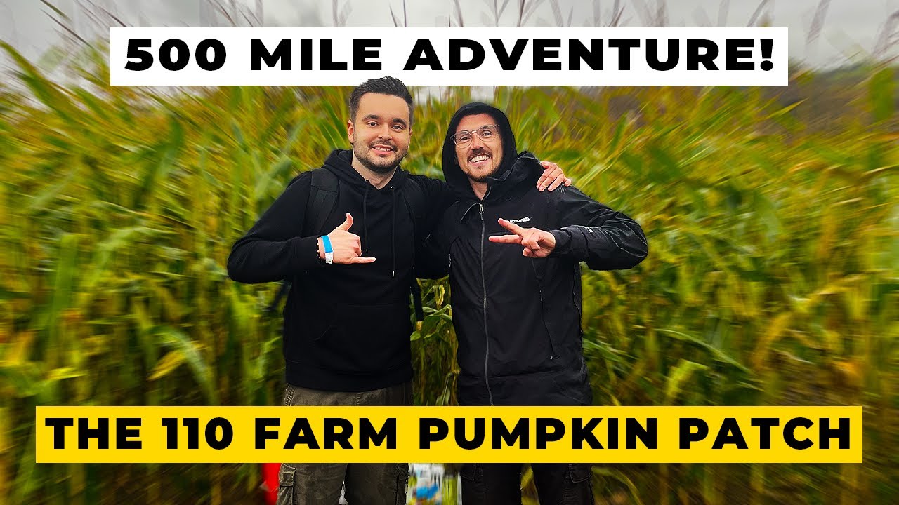 I Drove 500 Miles to The 110 Farm Pumpkin Patch ft. Life of Tom