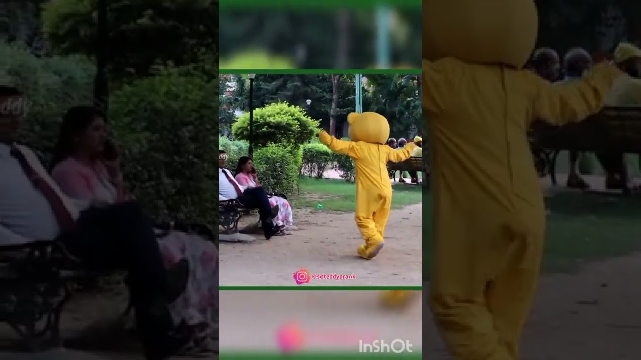 Teddy bear prank with cute girl || prank on cute girl || teddy bear funny prank &brvbar; #short #prankvideo