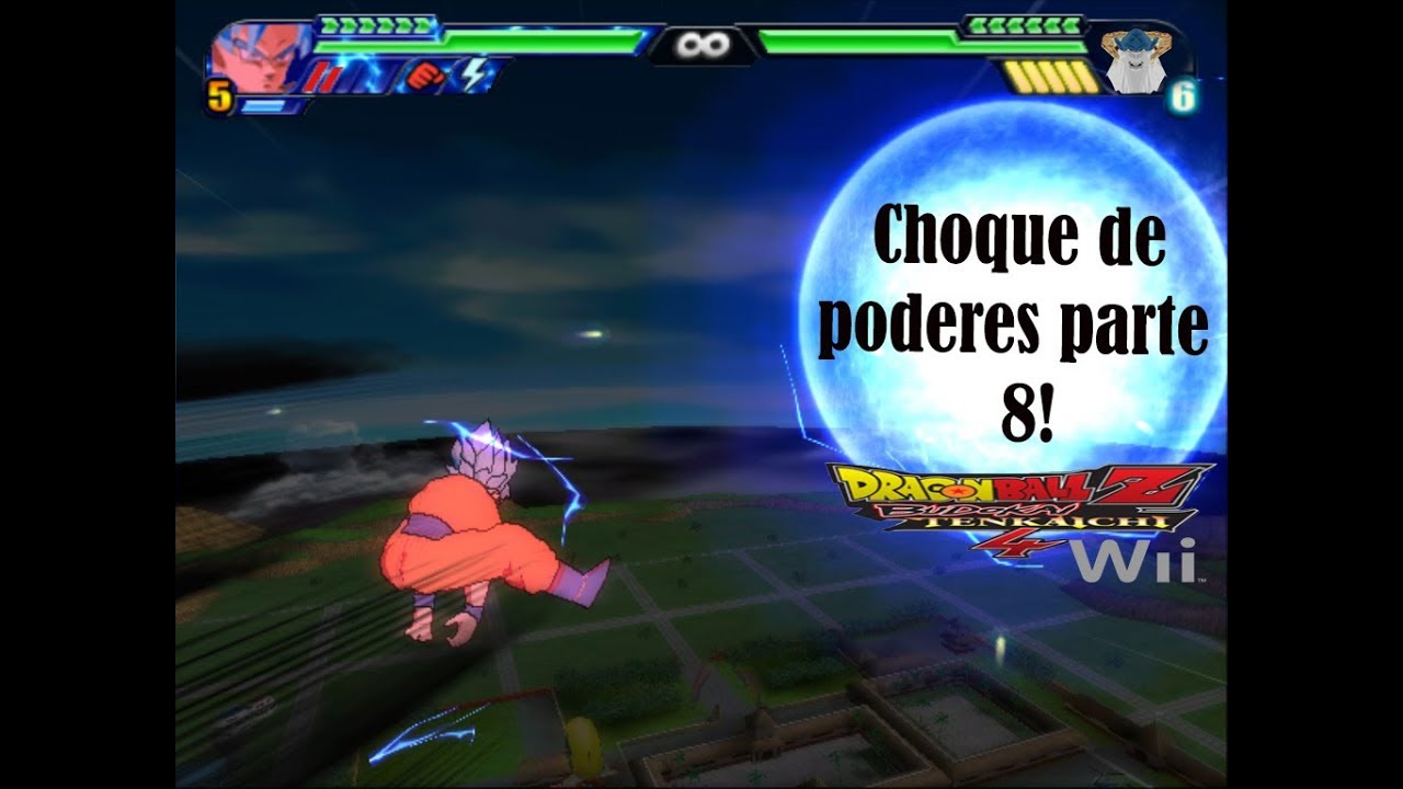 choque de poderes #8-DBZ BT3 Wii Versión Latino
