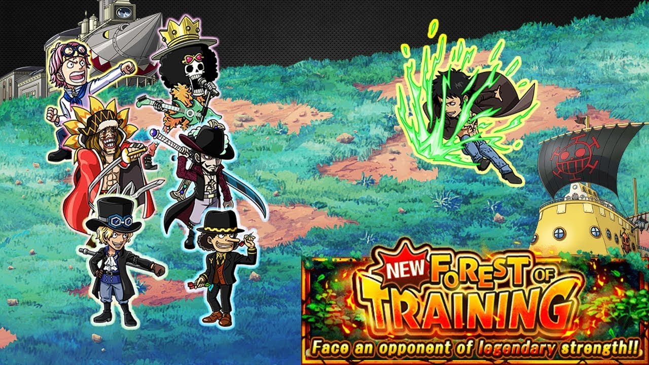 [OPTC Global] Law Training Forest - Brook Zombie Team (Rocketman team)