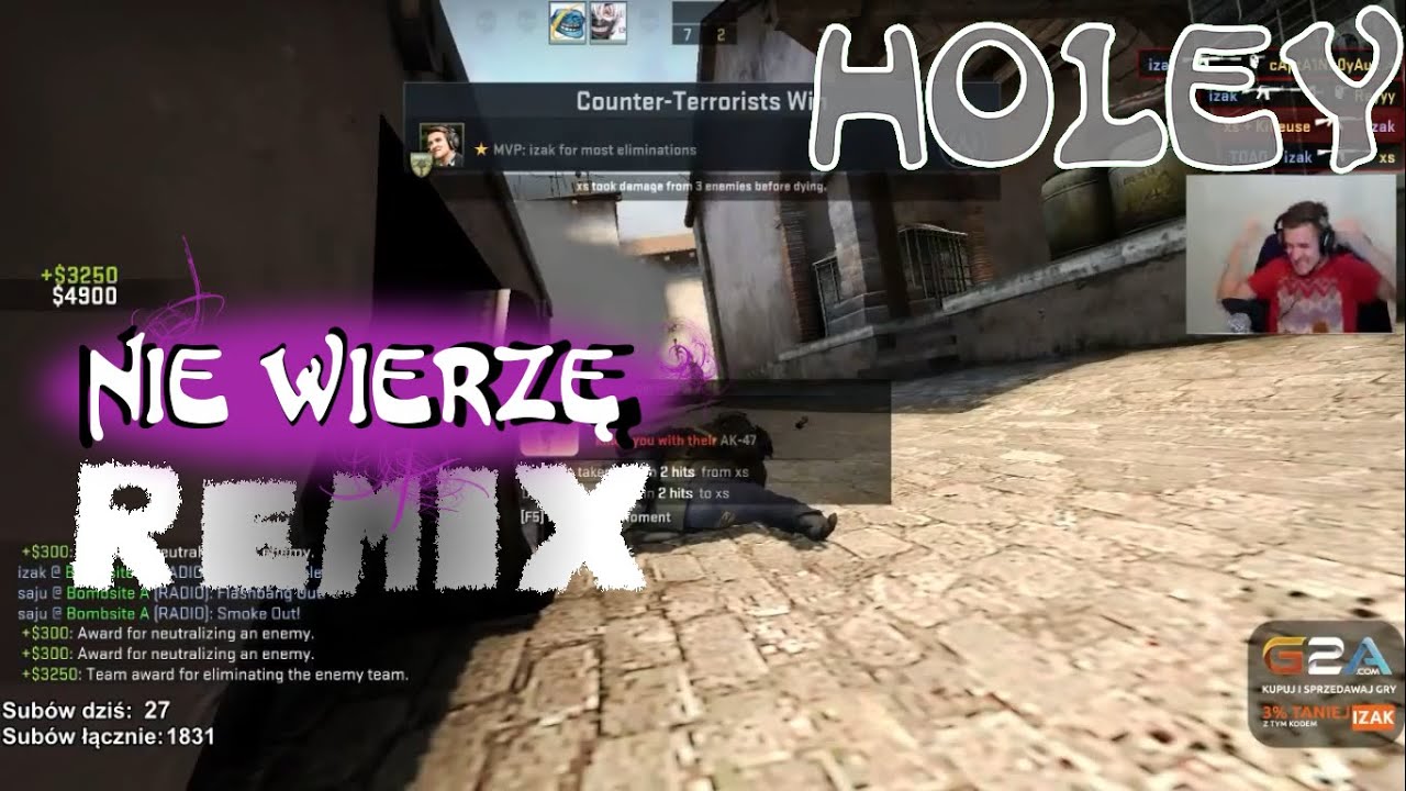 Holey & Izak - Ejsik, nie wierzę! [REMIX]