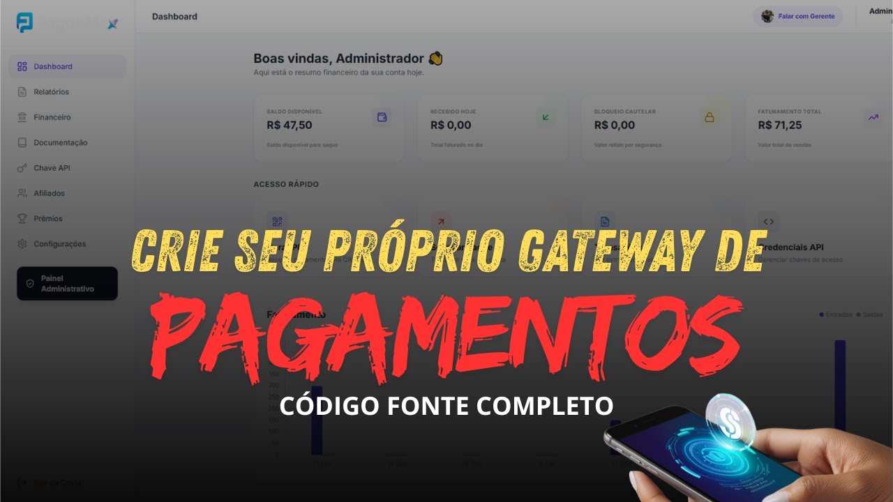 MONTE SUA FINTECH: Como Criar seu Próprio GATEWAY DE PAGAMENTOS e Lucrar com Taxas em 2026