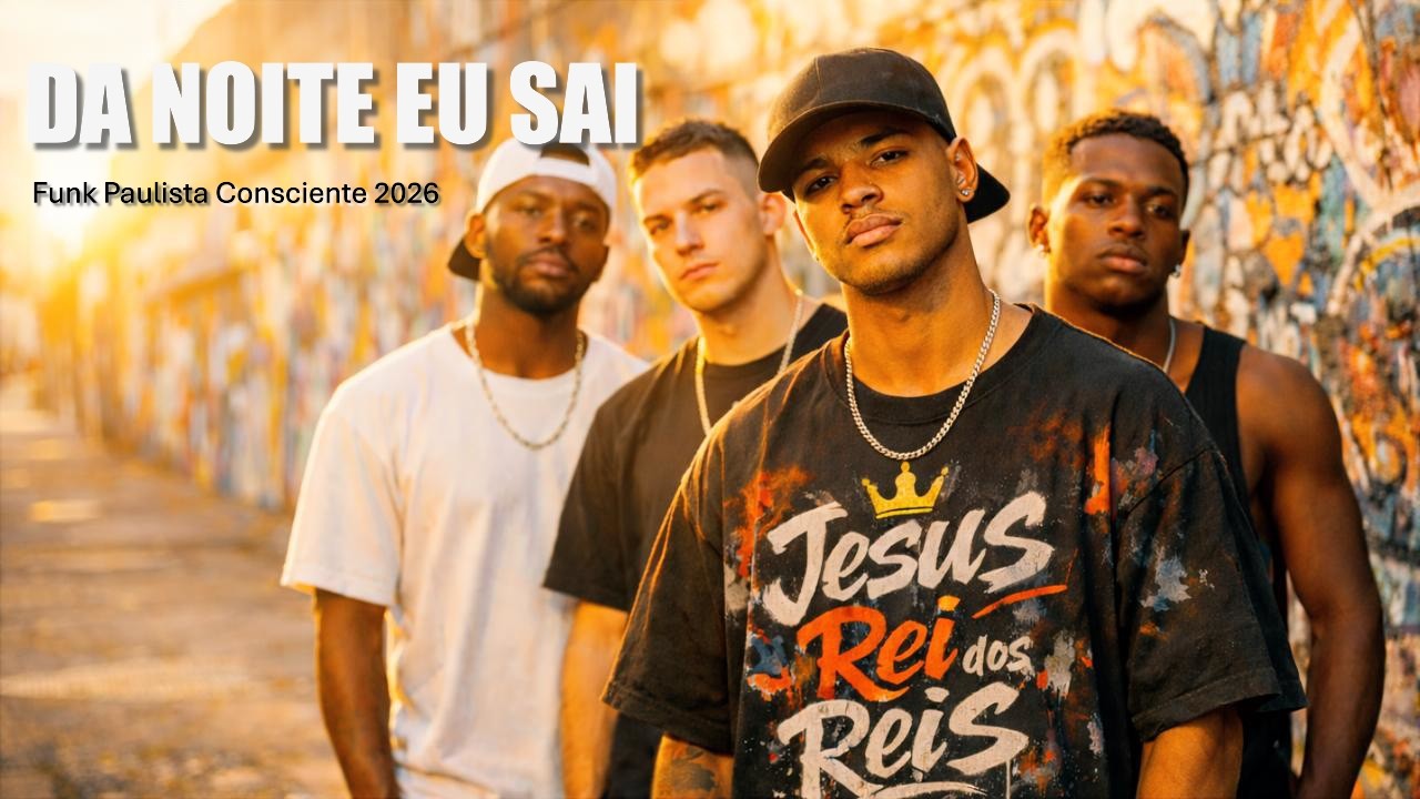 DA NOITE EU SAÍ – Funk Gospel 2026 | Música Cristã de Superação