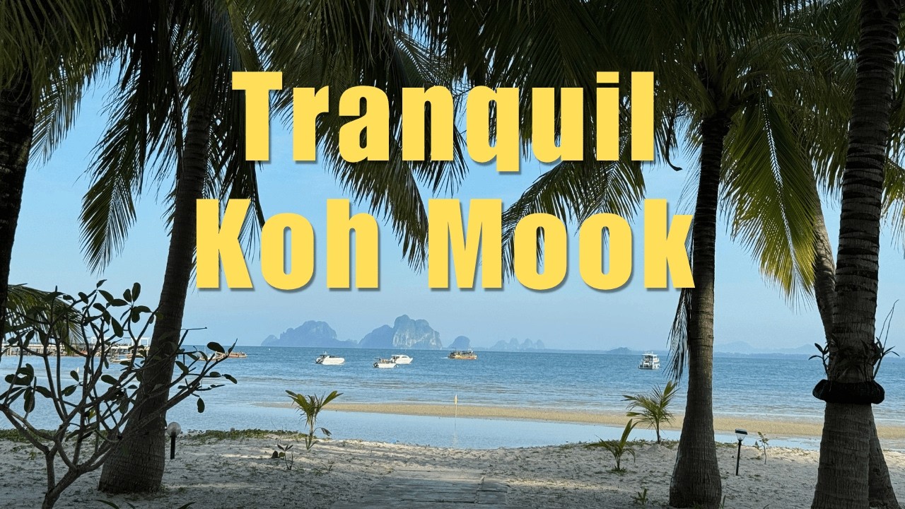 Koh Mook (Muk) is like stepping back 25 years in Thailand