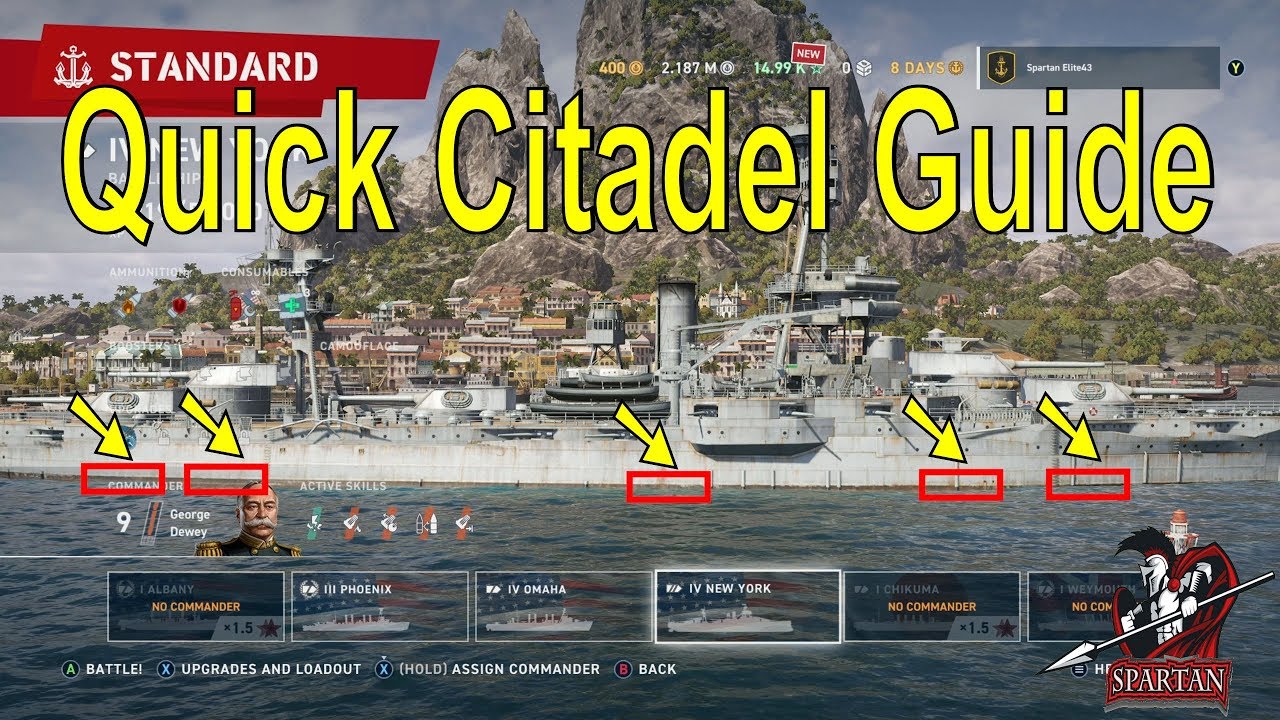 World of Warships Legends Citadel Guide