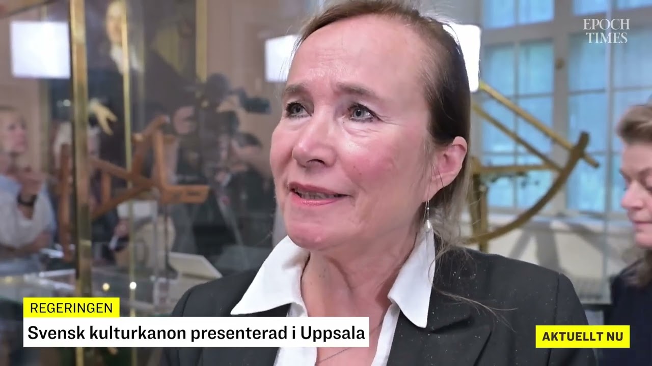 Svensk kulturkanon presenterad i Uppsala