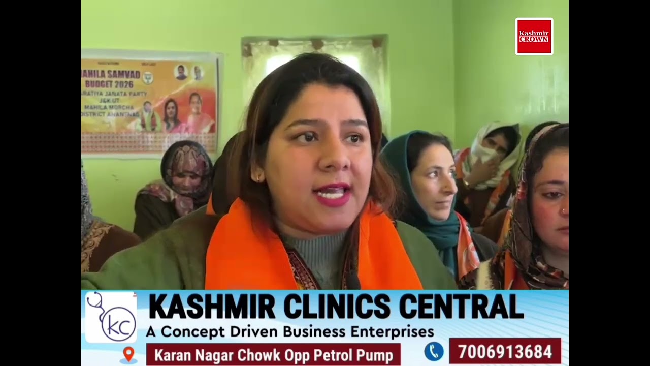 District President of the Women’s Wing of the Bharatiya Janata Party (BJP), Faraha Begum, 