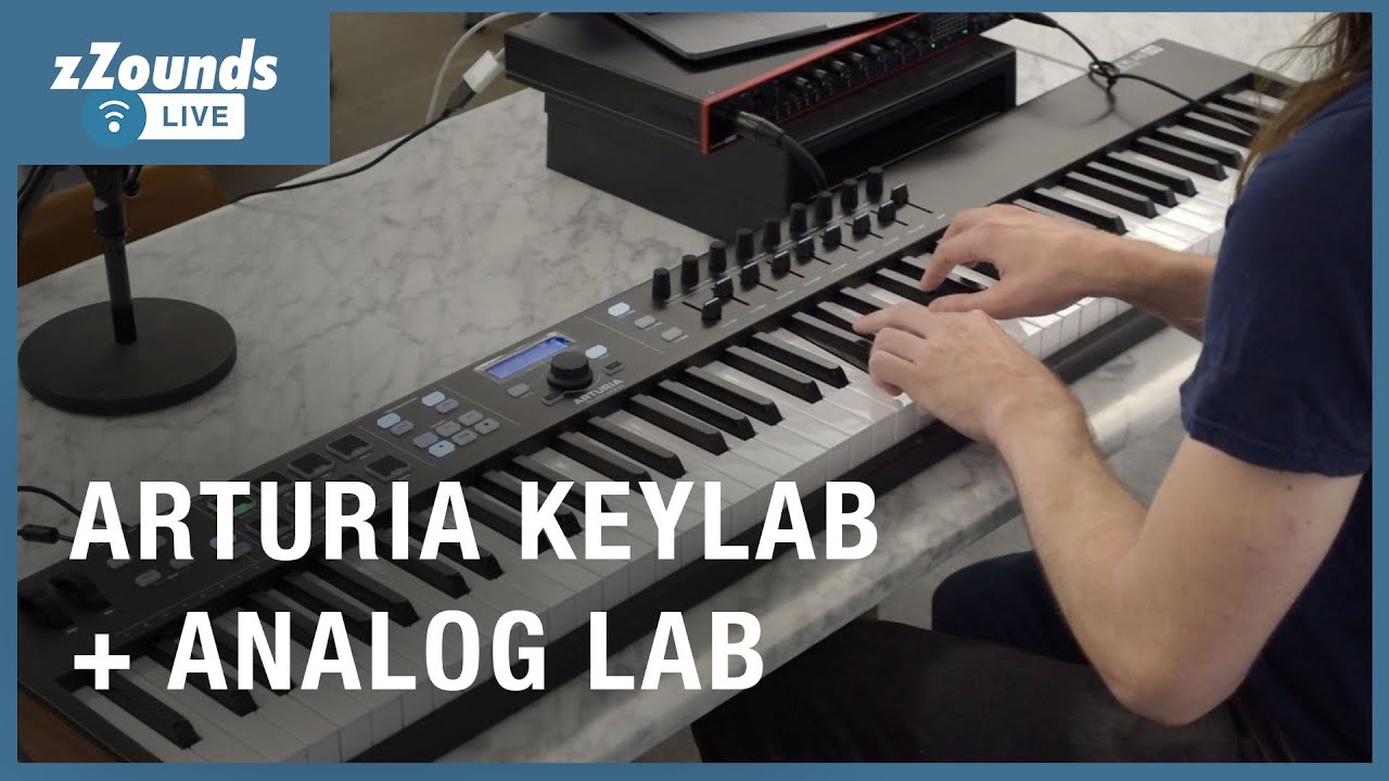 zZounds LIVE | Arturia Keylab 88 + Analog Lab Software