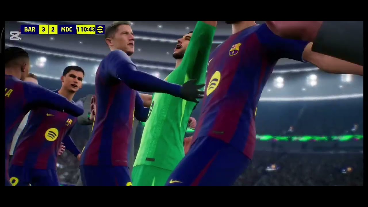 What a skill lamine yamal and fc Barcelona of e football 