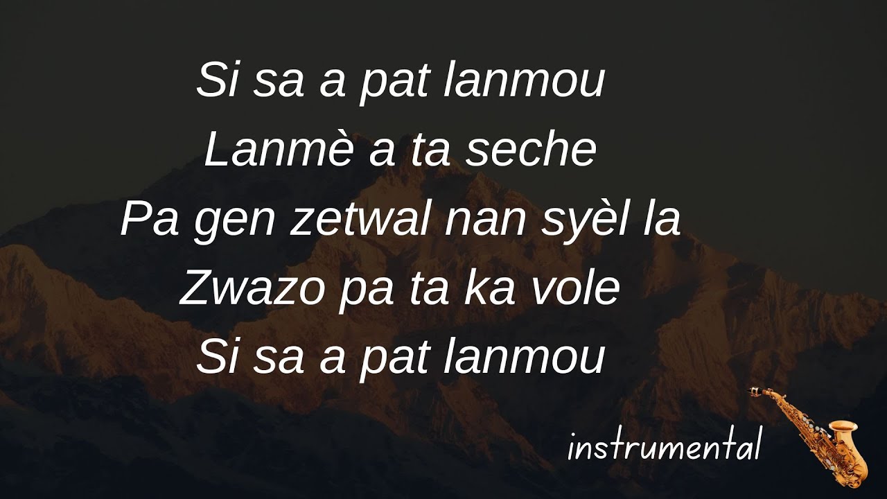 ✅Si sa a pat lanmou Lanmè a ta seche ✔ If that isn't love #bodyofchrist #corpsdechrist