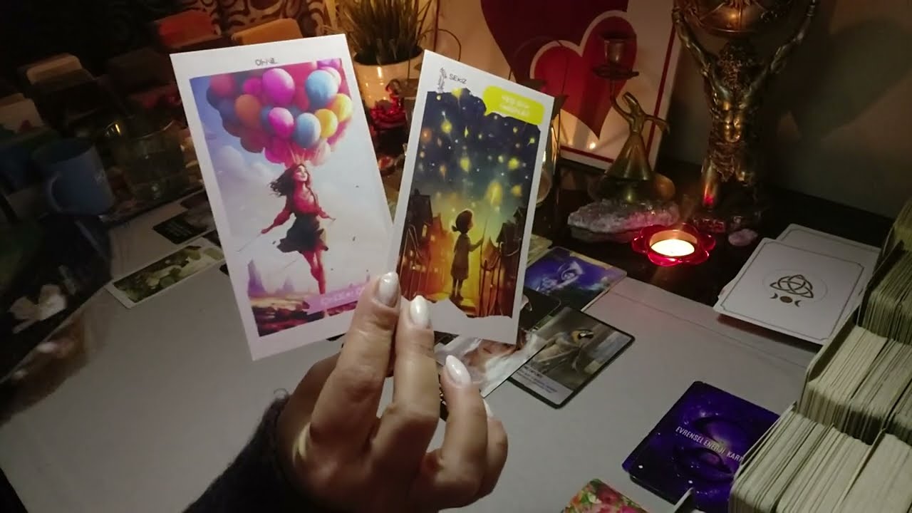 O💕Sen Karşılıklı Enerjilerde Düşünceler/Duygular/Niyetler 🔮 #erildişil #aklımdaki kişi #tarot