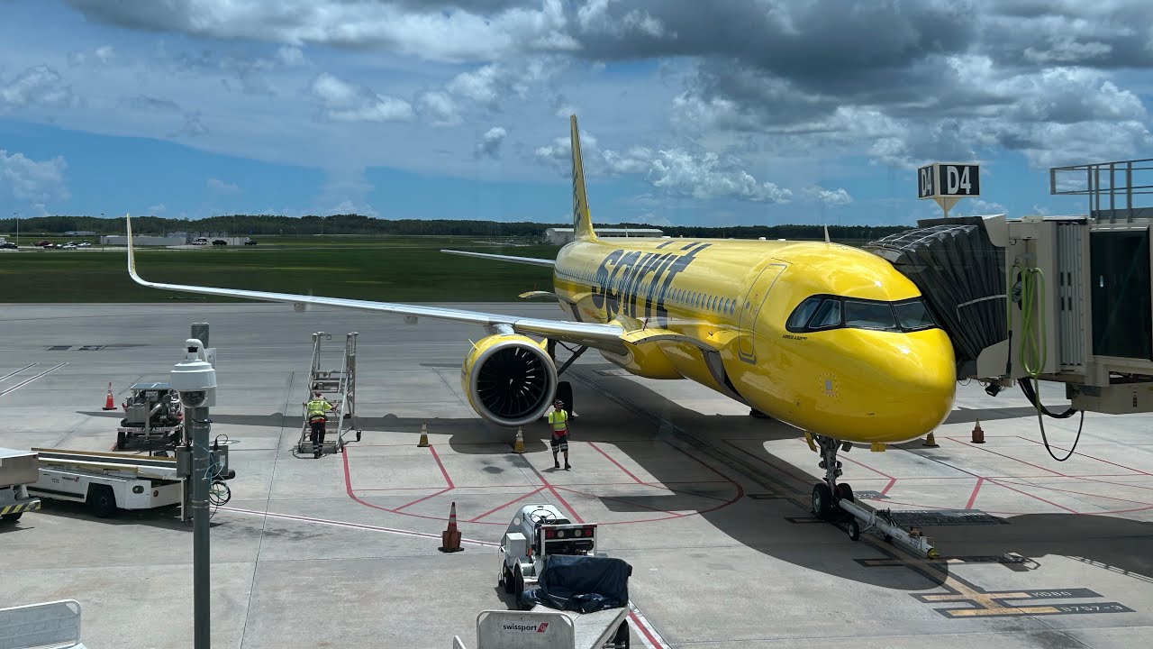 Full Flight: Spirit Airlines Airbus A321neo - NK 370 From Fort Myers To Detroit (RSW-DTW)