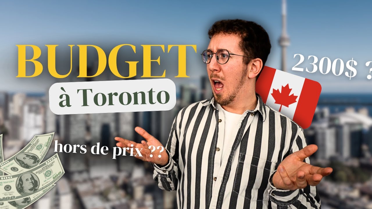 VIVRE AU CANADA - Mon budget mensuel à Toronto $$ (logement, loisirs, courses...)
