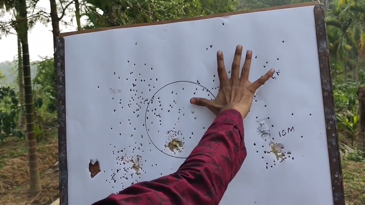 5–30 Meters Pattern Test of Sujata Schnauzer Plus 32” Barrel | 16.5mm Choke Taper  Barrel |