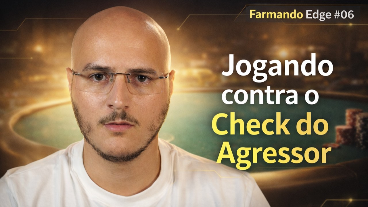 O Agressor Deu Check no Flop — O Que Fazer?