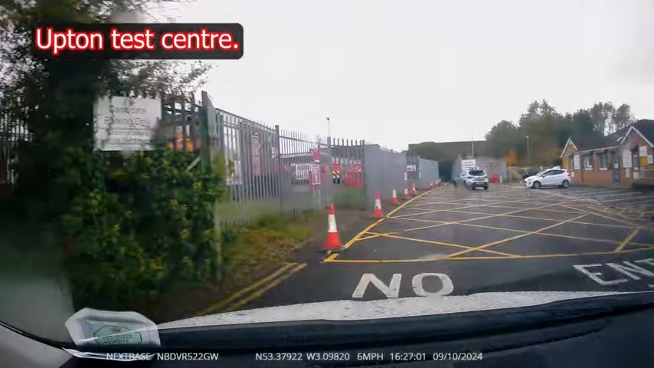 Upton driving test route. #Uptontestroute.