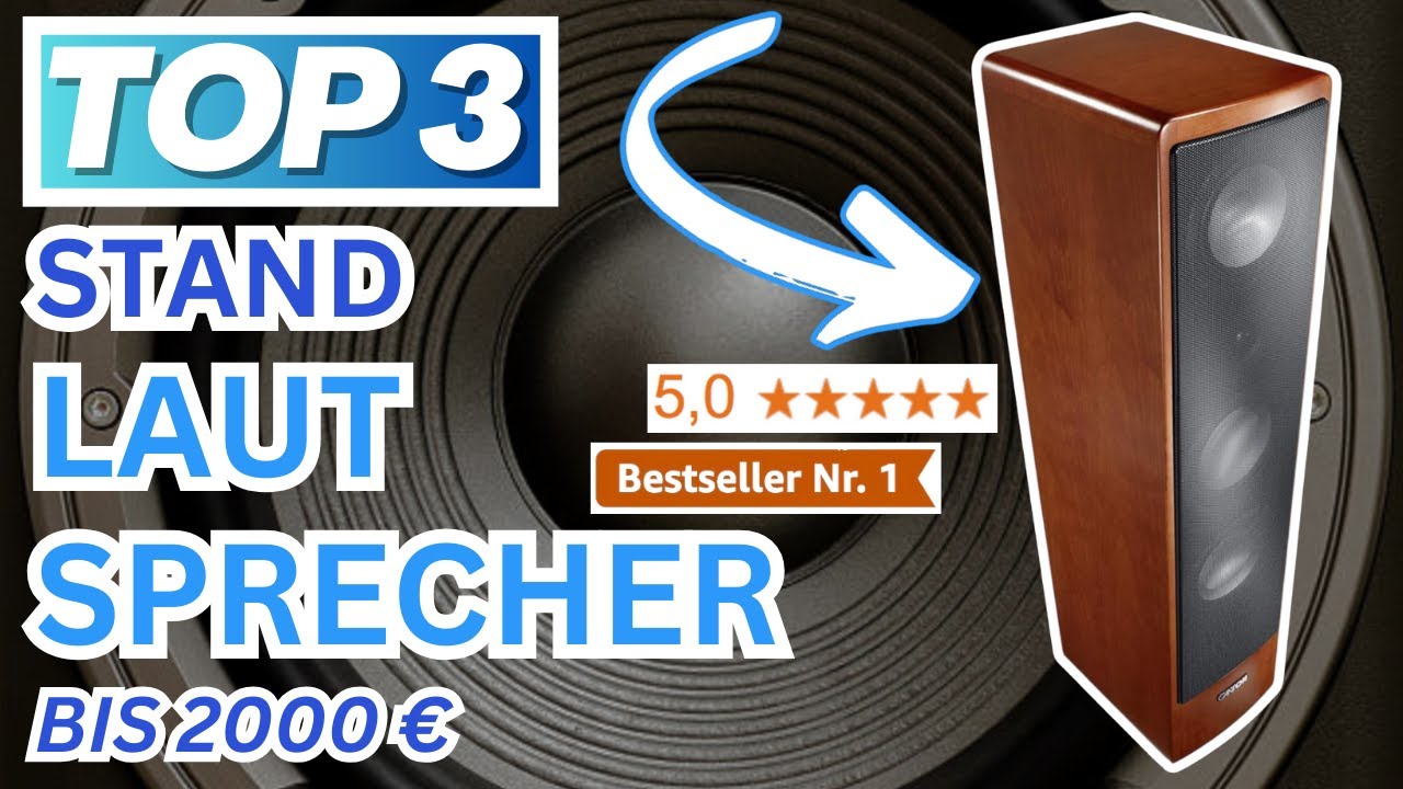 Beste STANDLAUTSPRECHER BIS 2000 EURO (Testsieger 2026) Top 3 Standlautsprecher bis 2000 € Vergleich
