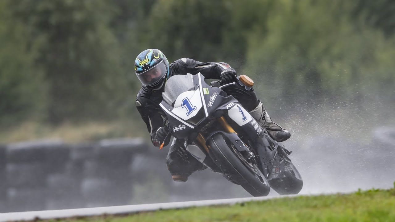 LUCKY RAIN PODIUM | 2019 Superstock 600 SM | Round 4 Falkenberg Race 1