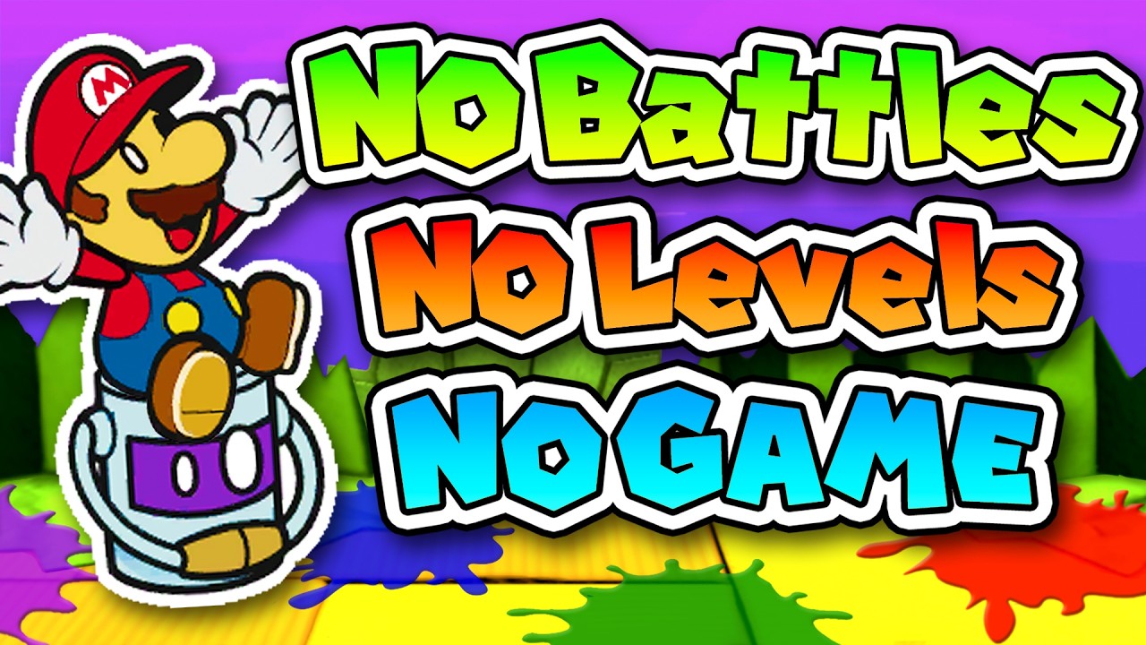 Beating the Other Worst Paper Mario Game Without Playing It