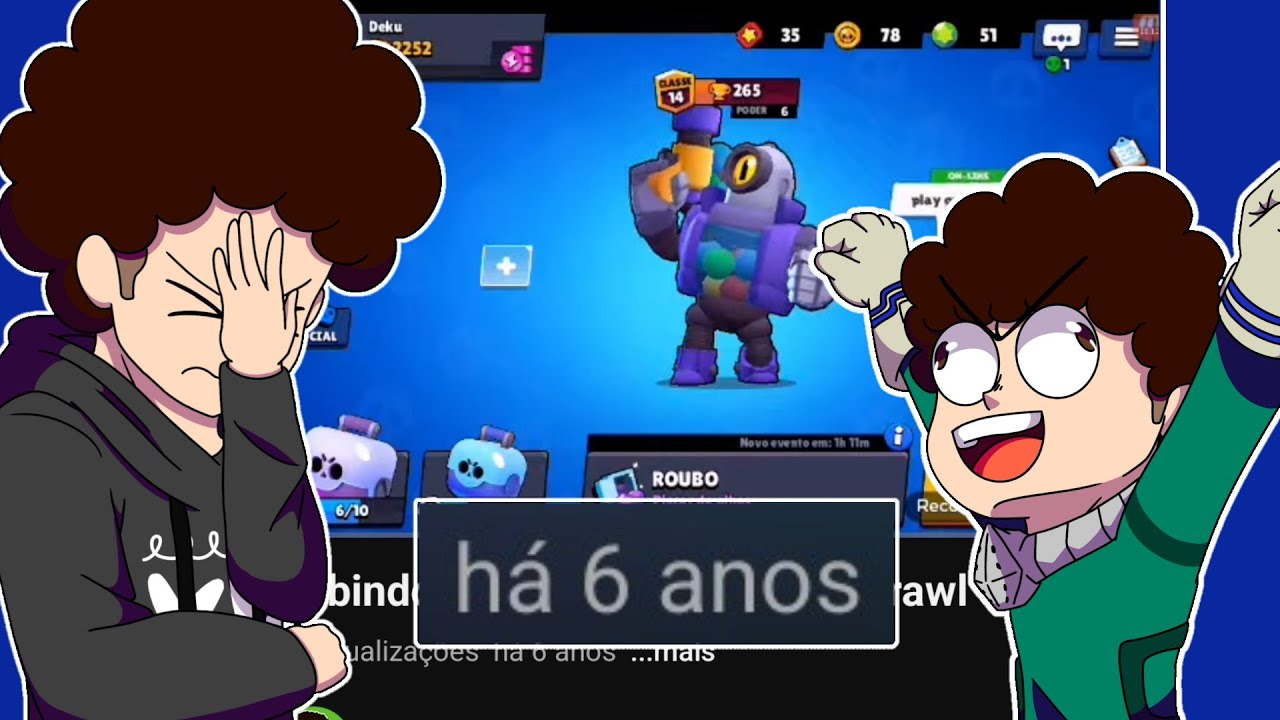 Mostrando meu CANAL ANTIGO de BRAWL STARS 💀- Especial 50k de escritos!