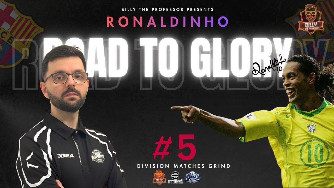Ronaldinho Road to Glory Ep 5 ||  🔴 eFootbal Mobile Live