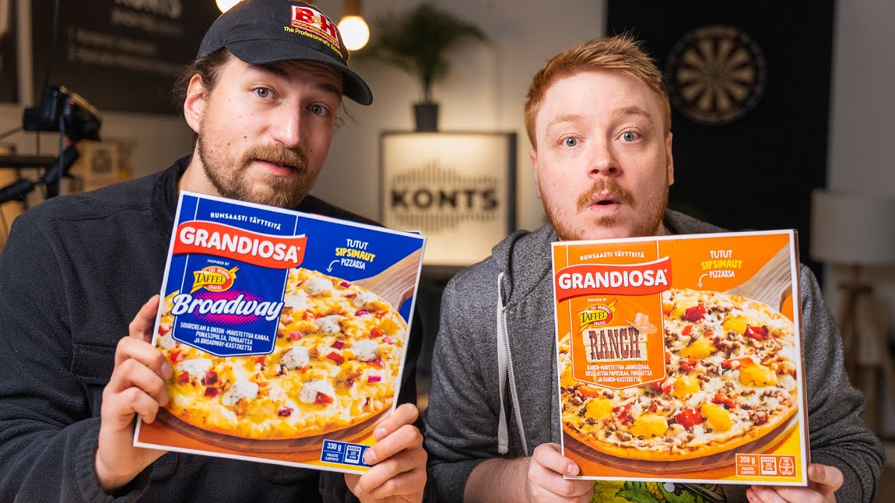 Testataan uudet pakastepizzat! - Broadway ja Ranch