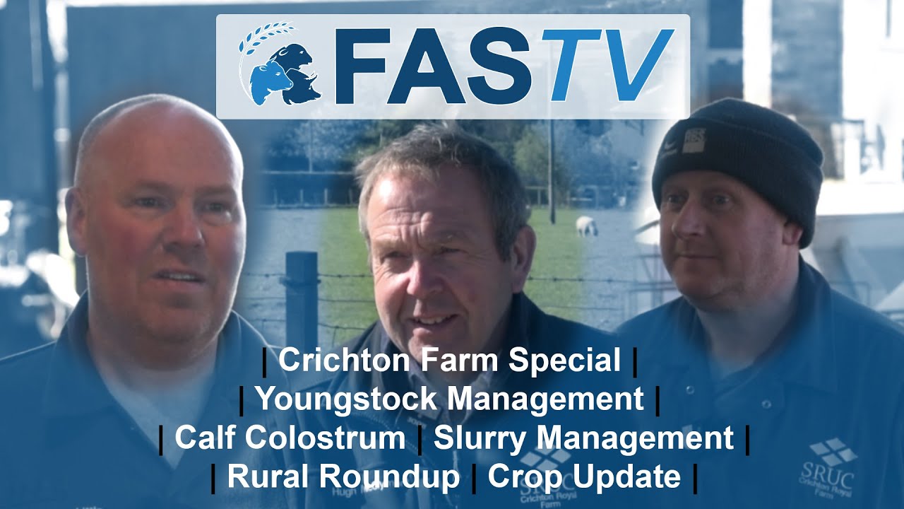 FAS TV: EP 9 - The Royal Crichton, Calf Colostrum, Young stock, and Slurry Management