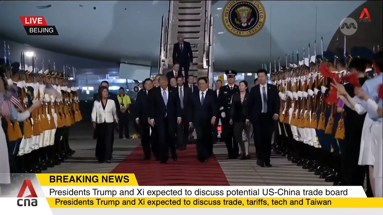 Трамп прибыл в Китай для важной встречи с Си Цзиньпином.