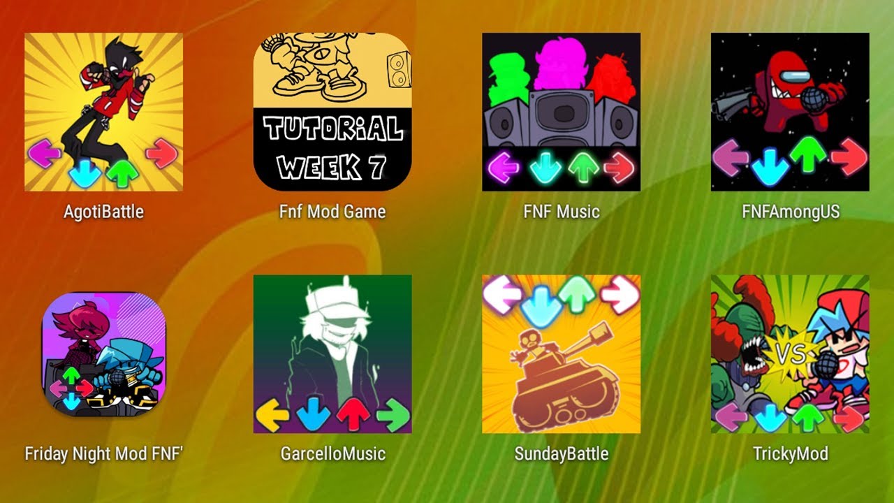 Free FNF Mobile Games Mix For Android | Agoti Battle FNF Music vs Among US Offline Games