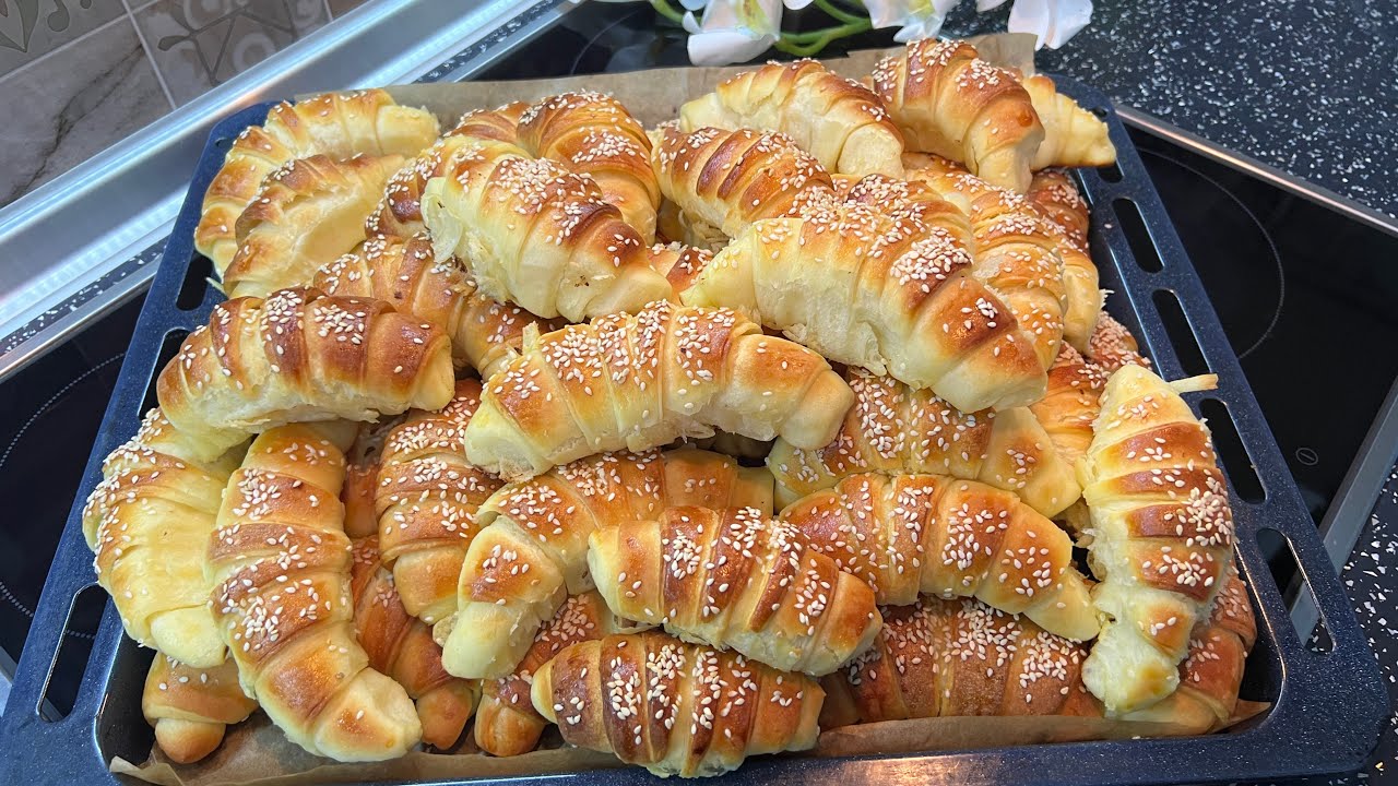 📢CORNETTI DOLCI 🎄 Ricetta facile e veloce 