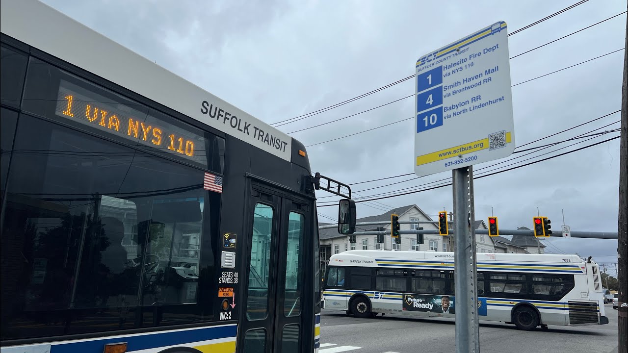 Suffolk County Transit | One Year Of The New Bus Network (My Compilation)