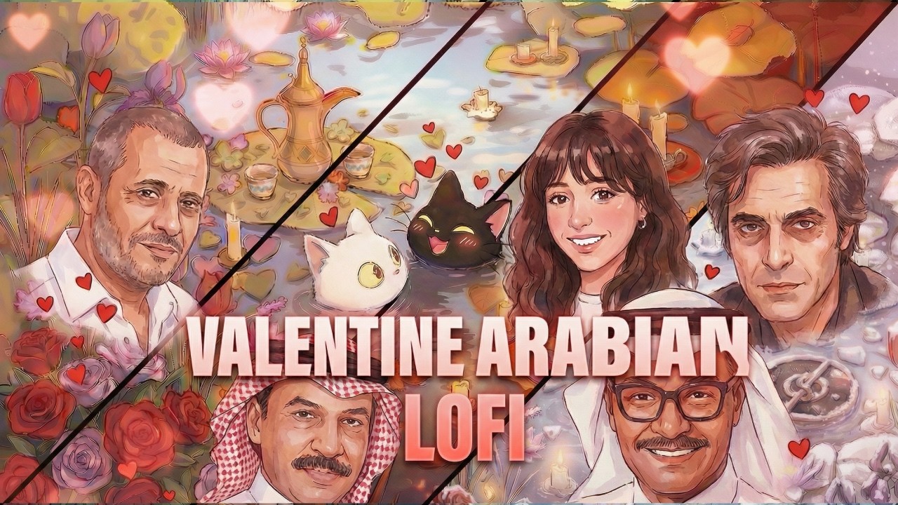 Arabian Oriental Jazz Lofi - Valentines | مكس جاز شرقي هادئ رومنسي حزين - أصول