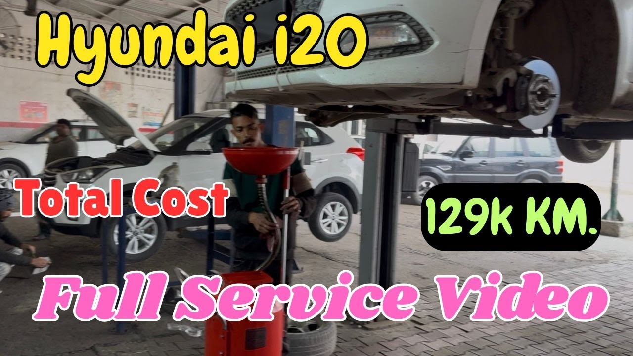 Hyundai i20 Elite Full service Video | After 129k Km