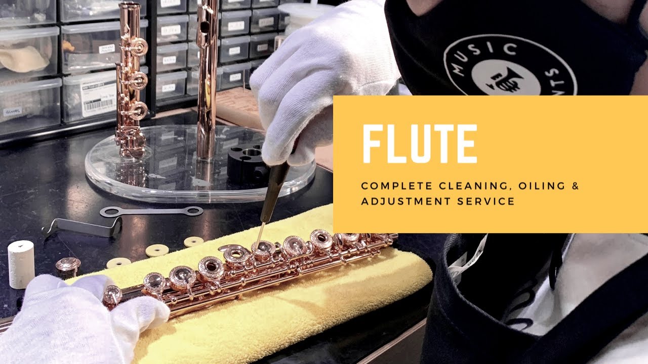Flute Repair: Complete Cleaning, Oiling and Adjustment Process (How To)