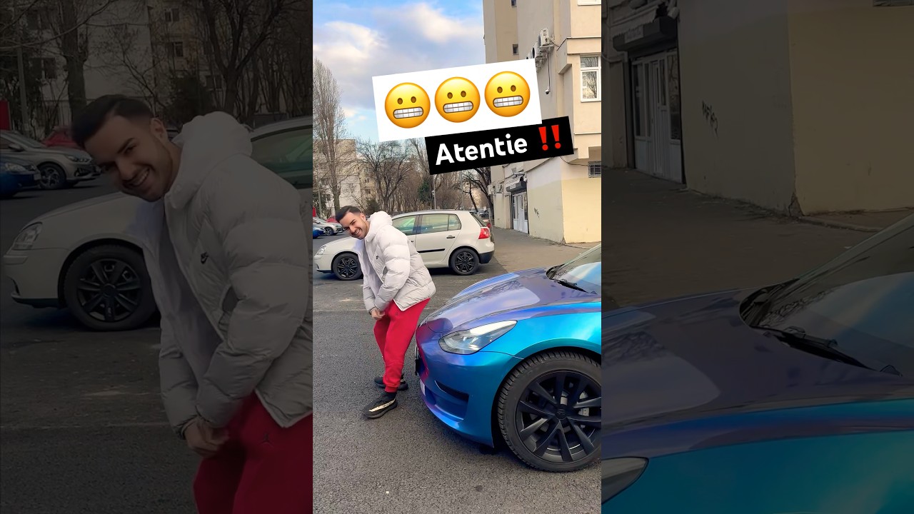 AndreiRO alergat de TESLA 😅