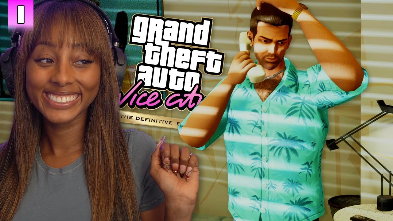 Добро пожаловать в Вайс-Ситииии || GTA Vice City &mdash; Definitive Edition PS5 (Часть 1)