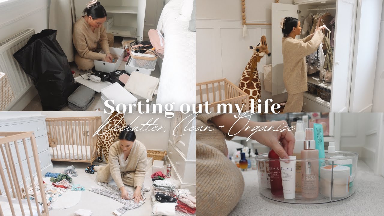 DECLUTTERING, CLEANING + SORTING OUT MY LIFE! | House Reset Series | Organise + Declutter with me