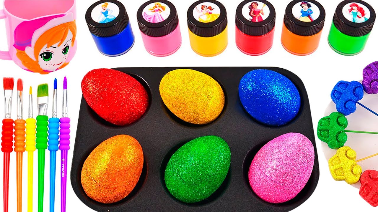 Oddly Satisfying Video l Making 6 Color Fruts Slimes Crunchy Balls MakeUp in Super Form Cutting ASMR