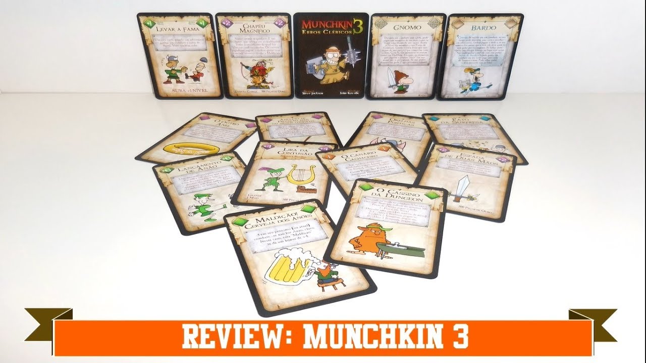 Munchkin 3 - Análise e Como Jogar