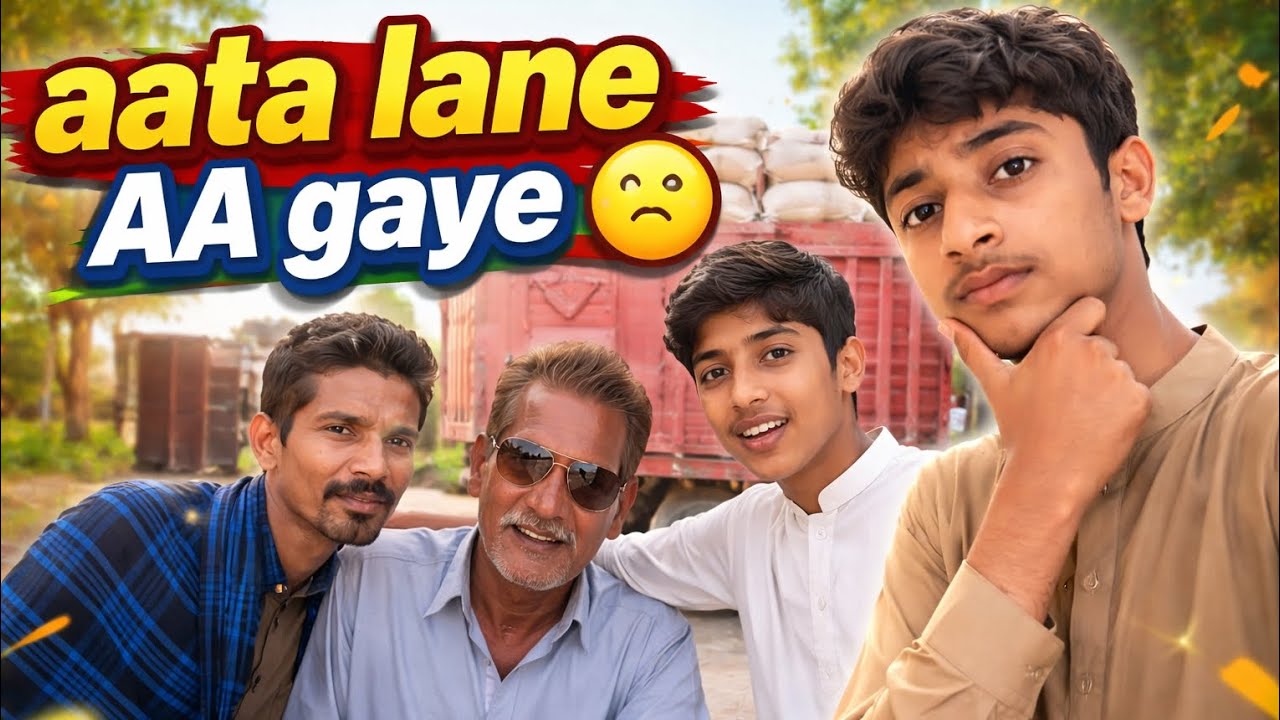 Aata lane AA gya Bhai 😂 | saleem bhai ke Sath Bhoot enjoy Kiya | village funny vlog 