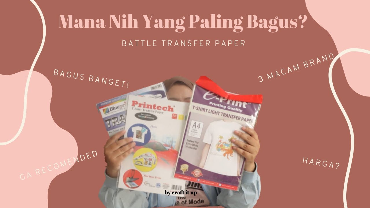 SABLON PRINTER MANA NIH YANG BAGUS? | TRANSFER PAPER BATTLE REVIEW